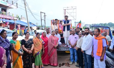 संत रविदास जी के विचारों को जन-जन तक पहुँचाने का संकल्प। विधायक गोमती साय