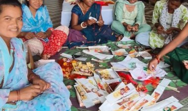 रक्षाबंधन पर राखियों के साथ आत्मनिर्भरता की नई डोर बुन रहीं ग्रामीण महिलाएं